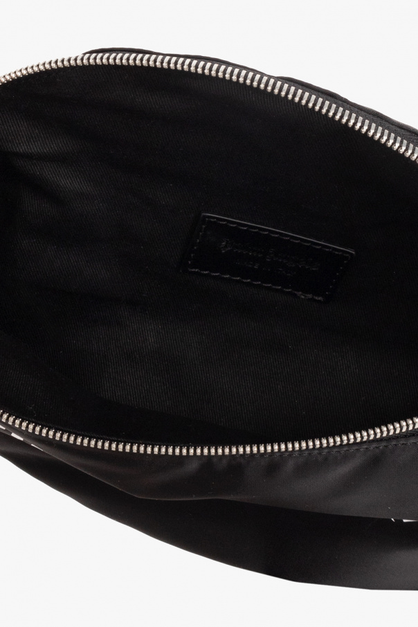 ショルダーバッグ Palm Angels PMNS004R24FAB001 MONOGRAM Bag Palm Angels Embroidered Logo Camera Bag With in Black for